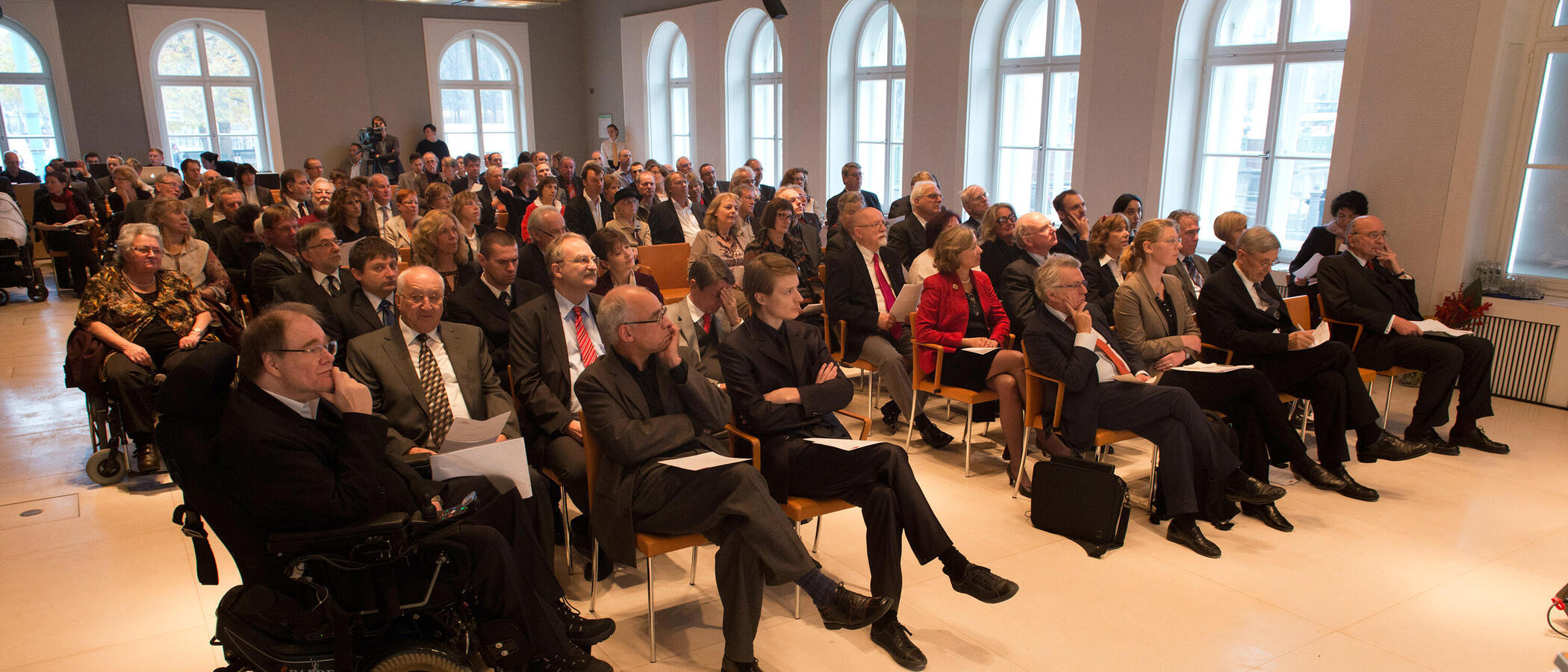 Publikum bei der Forschungspreisverleihung 2012.